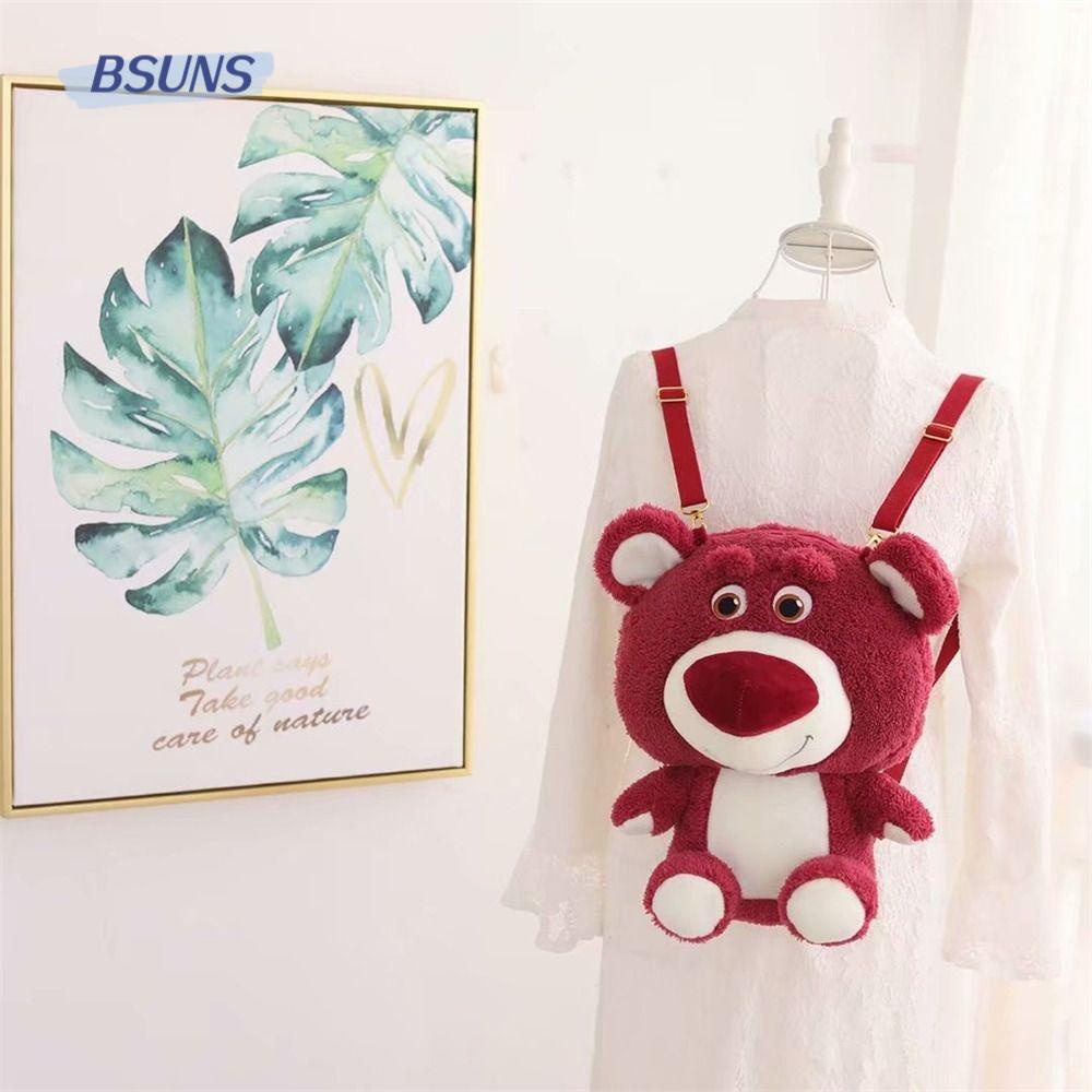 BSUNS Túi Đeo Chéo Hình Thú Nhồi Bông Dễ Thương Cho Bé