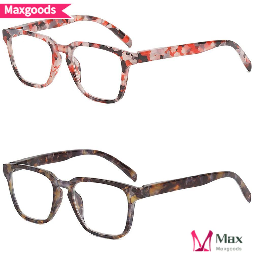 MAXG Kính Đọc Sách Gọng Siêu Nhẹ Phong Cách Vintage