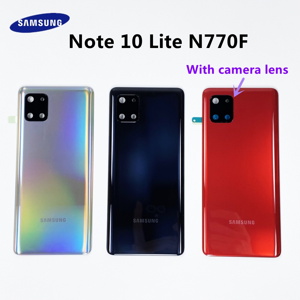 Mặt Lưng Điện Thoại Chất Lượng Cao Thay Thế Chuyên Dụng Cho SAMSUNG Galaxy Note 10 Lite N770 N770F / DS