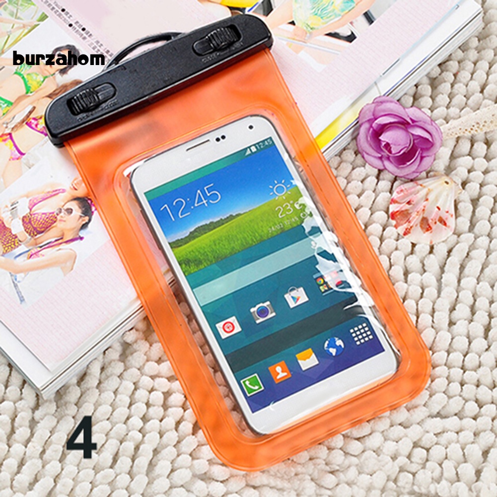 Túi Đựng Điện Thoại Trong Suốt Chống Thấm Nước Tiện Dụng Khi Đi Bơi / Lặn