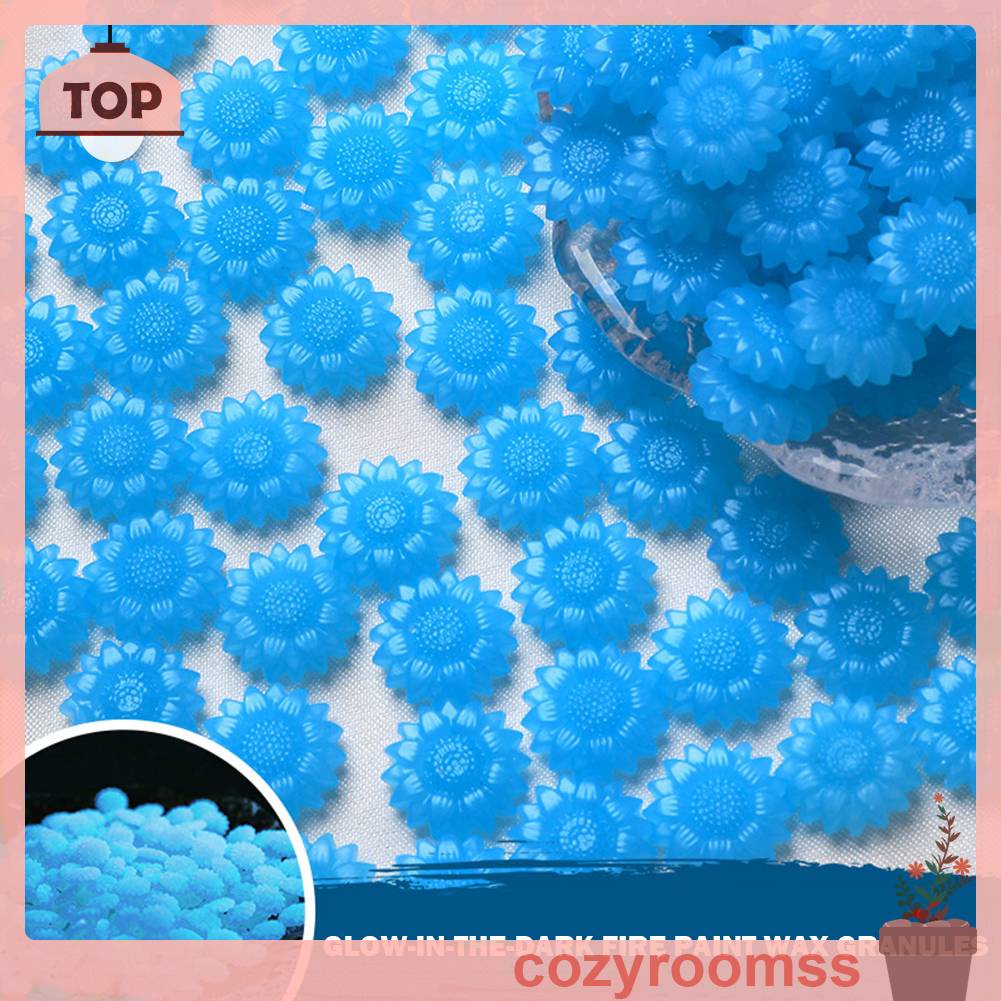 Bộ 100 Hạt Sáp Dạ Quang Đóng Dấu Niêm Phong Thiệp Cưới DIY