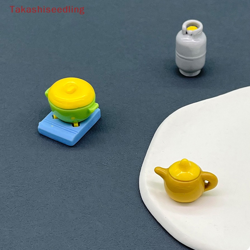 (Takashiseedling) Mô Hình Bình gas Mini Trang Trí Nhà Búp Bê