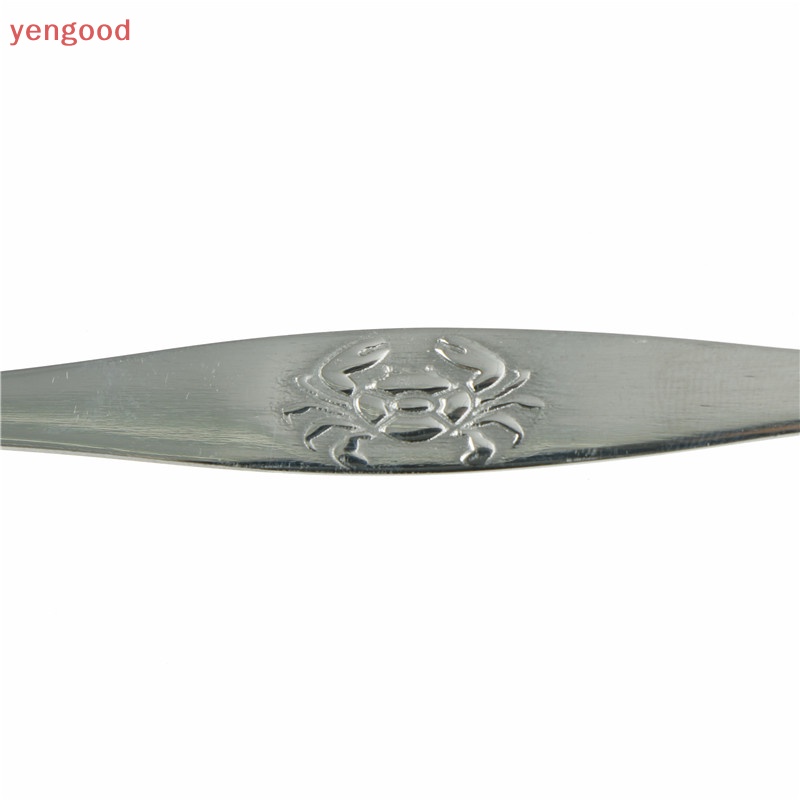 (YGD) Nĩa Ăn Trái Cây Hình Cua Biển Bằng Thép Không Gỉ