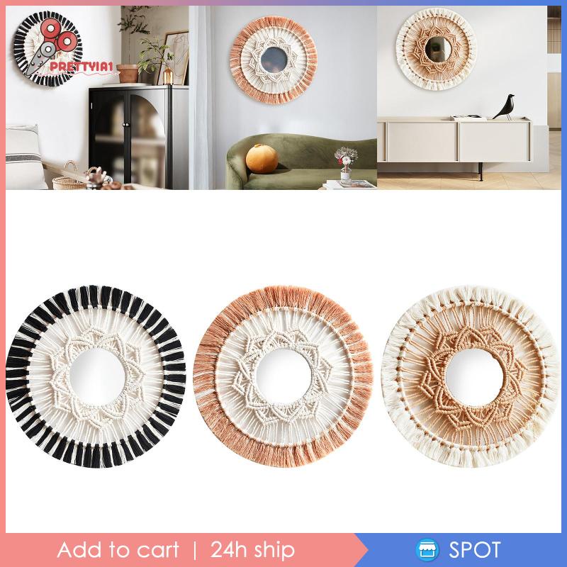 Gương Treo Tường Trang Trí Phong Cách Boho 1