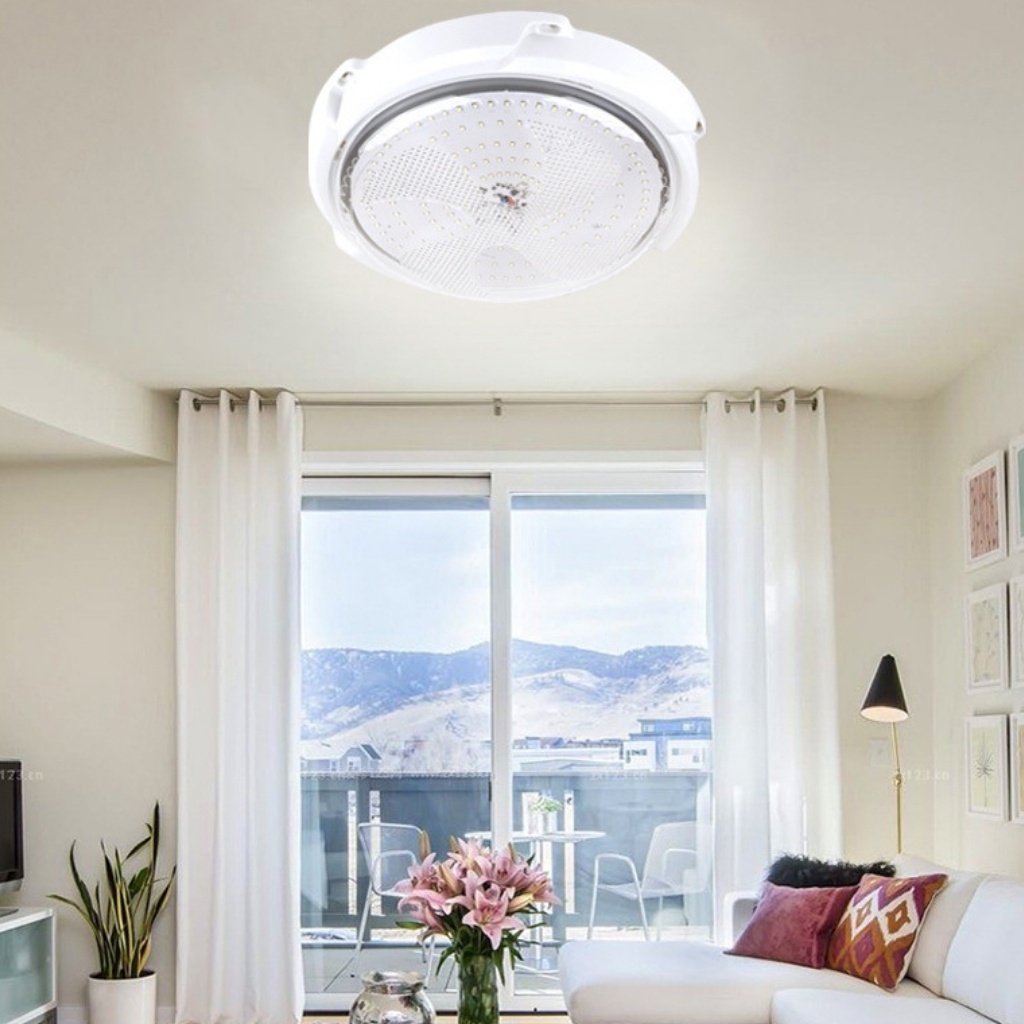 Đèn Ôp Trần Mái Hiên Năng Lượng Mặt Trời NHATPHONG OT01 200W - Hàng Chính Hãng - Chống Nước IP67