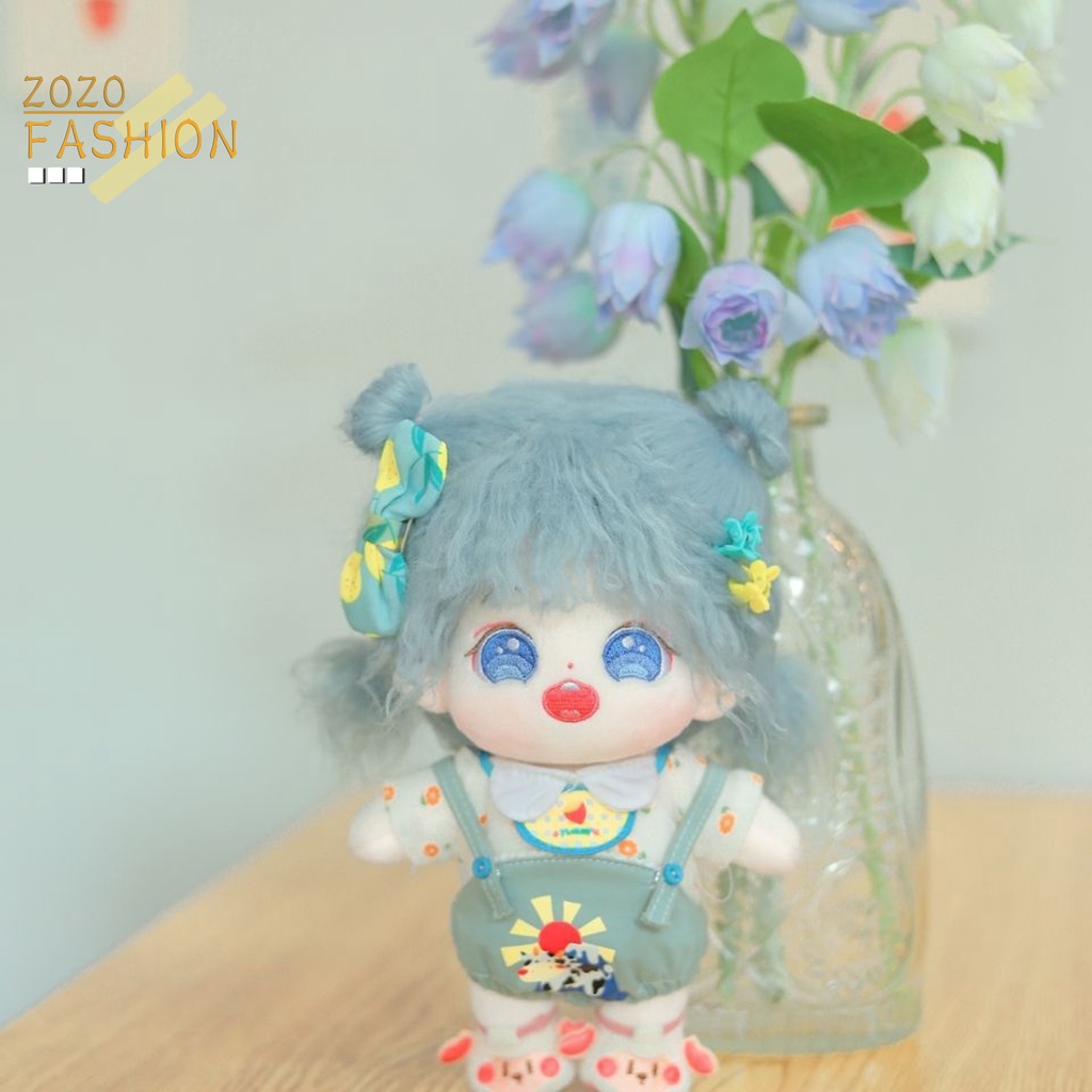 1 Bộ Búp Bê Đồ Chơi Bằng Vải Bông Nhẹ Nhàng Đáng Yêu Trang Trí Nhà Cửa