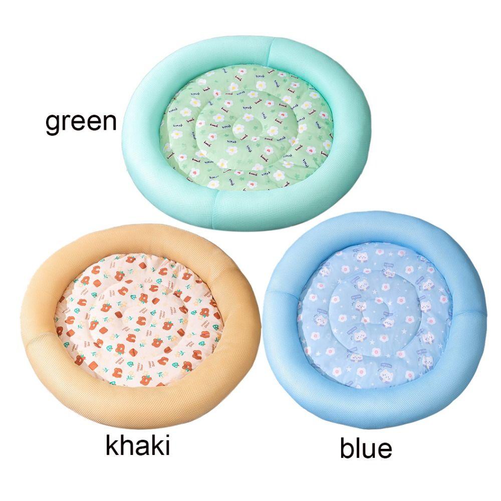 Goivanni Đệm Ngủ Hình Tròn Mềm Mại Thoáng Khí Thoải Mái Dành Cho Cún Cưng