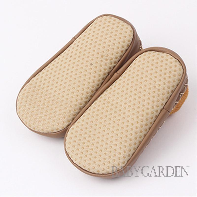 Giày Đế Mềm Chống Trượt Kiểu Dáng Hoạt Hình Xinh Xắn Dành Cho Bé 0-18 Tháng Tuổi