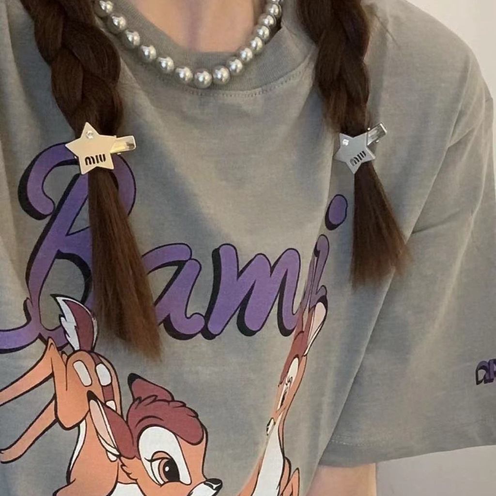 Kẹp Mỏ Vịt Hình Ngôi Sao Năm Cánh Ngọt Ngào Y2k 2023