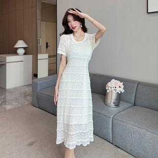Đầm Chữ A Thắt Dây Eo Sang Trọng