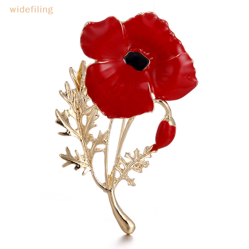 Ghim Cài Áo Hình Hoa Anh Túc Xinh Xắn