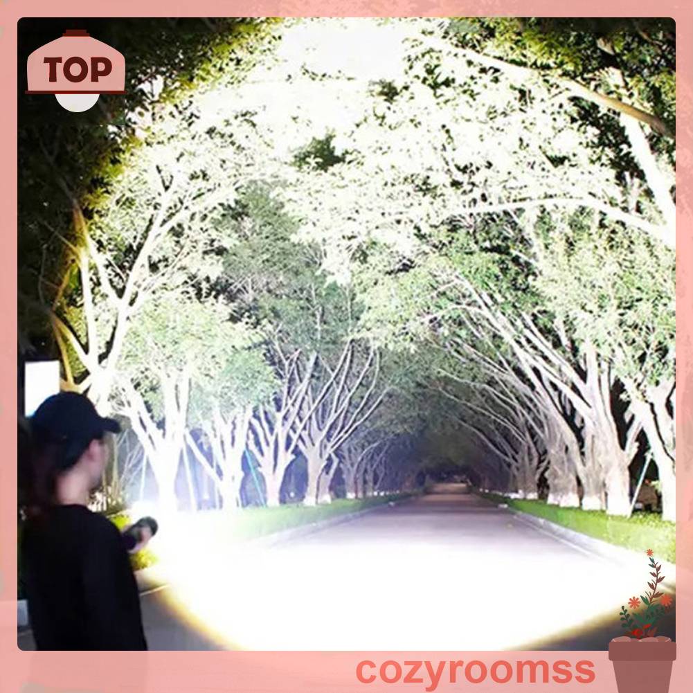 Đèn Pin XHP50 800LM COB LED 1200mAh IPX4 Type-C Sạc USB Tiện Dụng