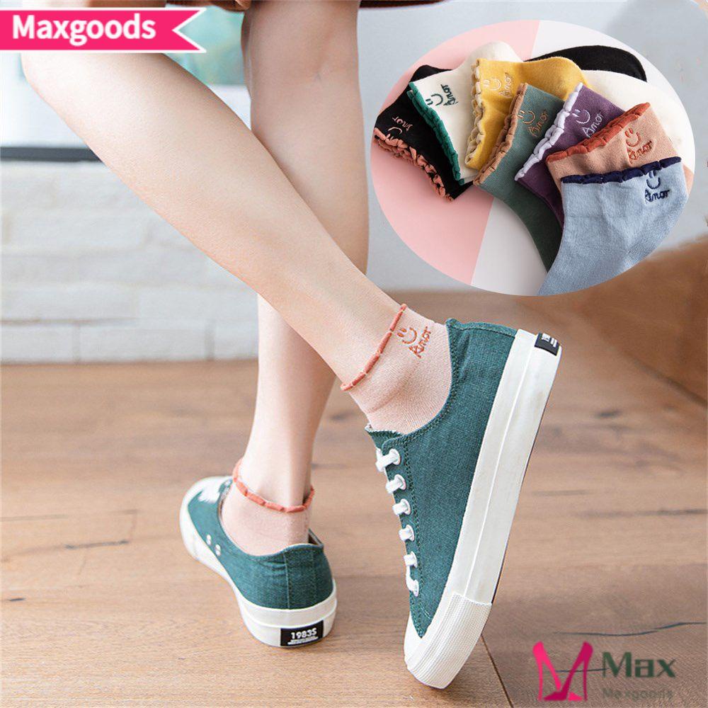 MAXG Vớ Nữ Thoáng Khí Thấm Hút Mồ Hôi Thời Trang