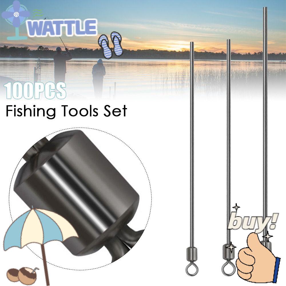 WTTLE Set 100 Phụ Kiện Câu Cá Chuyên Dụng