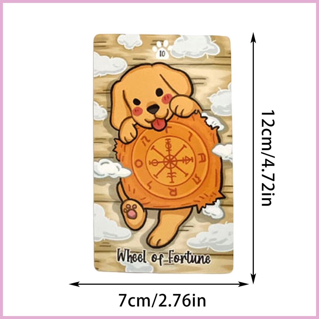 Bộ Bài Tarot Hình Chó Labrador Hoạt Hình Cổ Điển