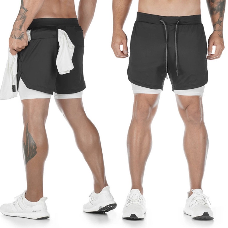 Quần Short Thể Thao Nam Chất Liệu Đàn Hồi Nhanh Khô