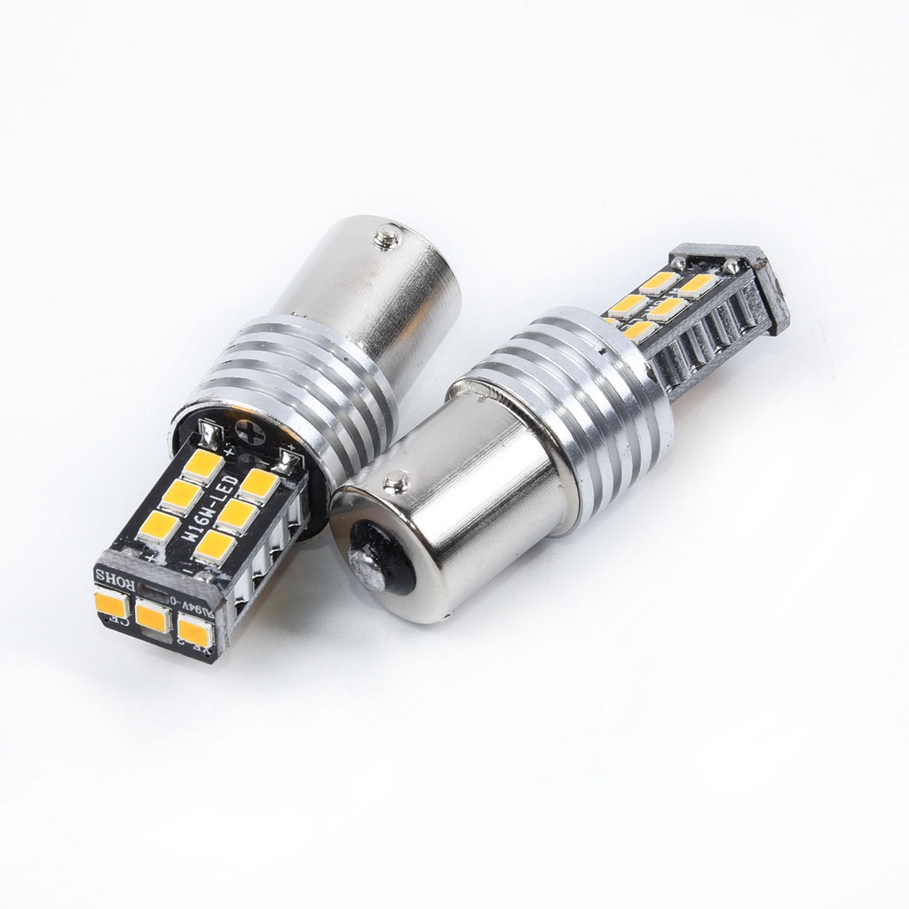 2 Đèn Tín Hiệu Màu Hổ Phách 1156-2835 Cho Xe Hơi