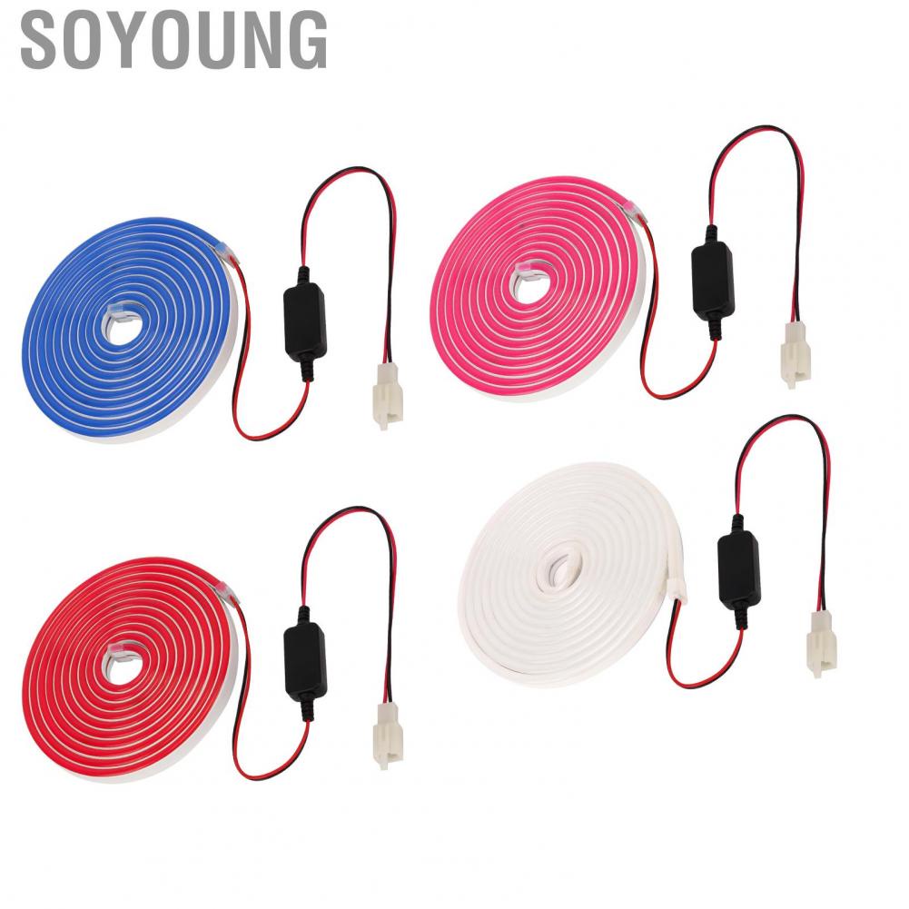 Soyoung Front Trunk Frunk  Surround Lighting Strip Kits Replacement for Tesla Model S X 2012 2013 2014 2015 2016 2017 2018 2019-2022