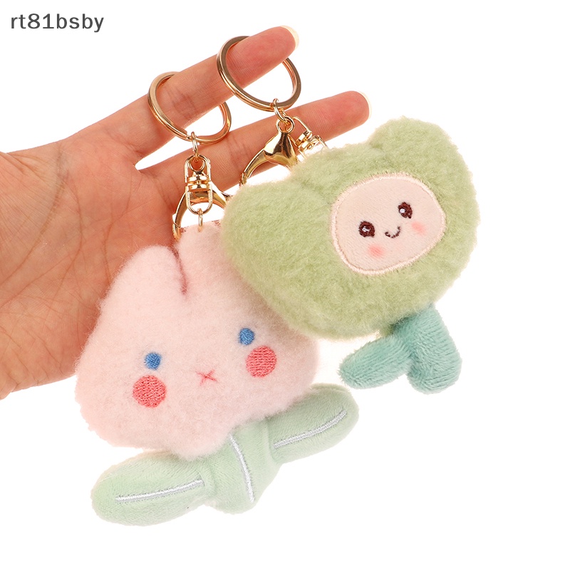 Móc Khóa Gấu Bông Tulip Dễ Thương