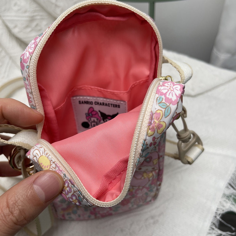 Túi Đựng Điện Thoại Đeo Chéo In Họa Tiết Hoạt Hình Dễ Phối Đồ Thời Trang Cho Lux Baokuromi 3505