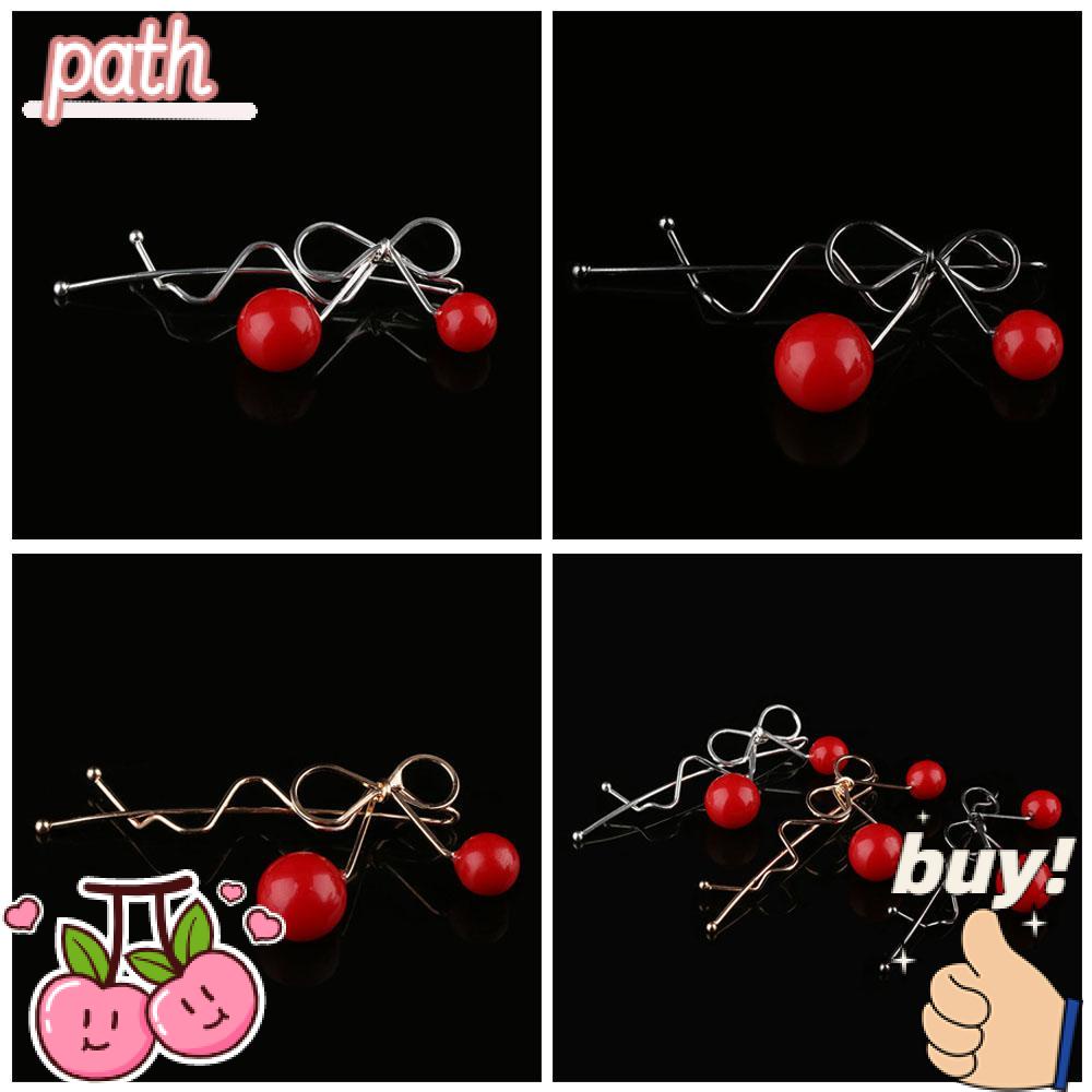 PATH Kẹp Tóc Quả Cherry Xinh Xắn Cho Nữ