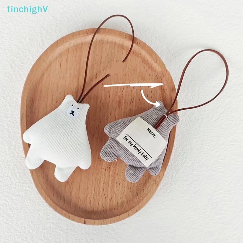 [TinchighV] Móc Khóa Túi Xách Hình Gấu Nhồi Bông Mềm Mại Dễ Thương