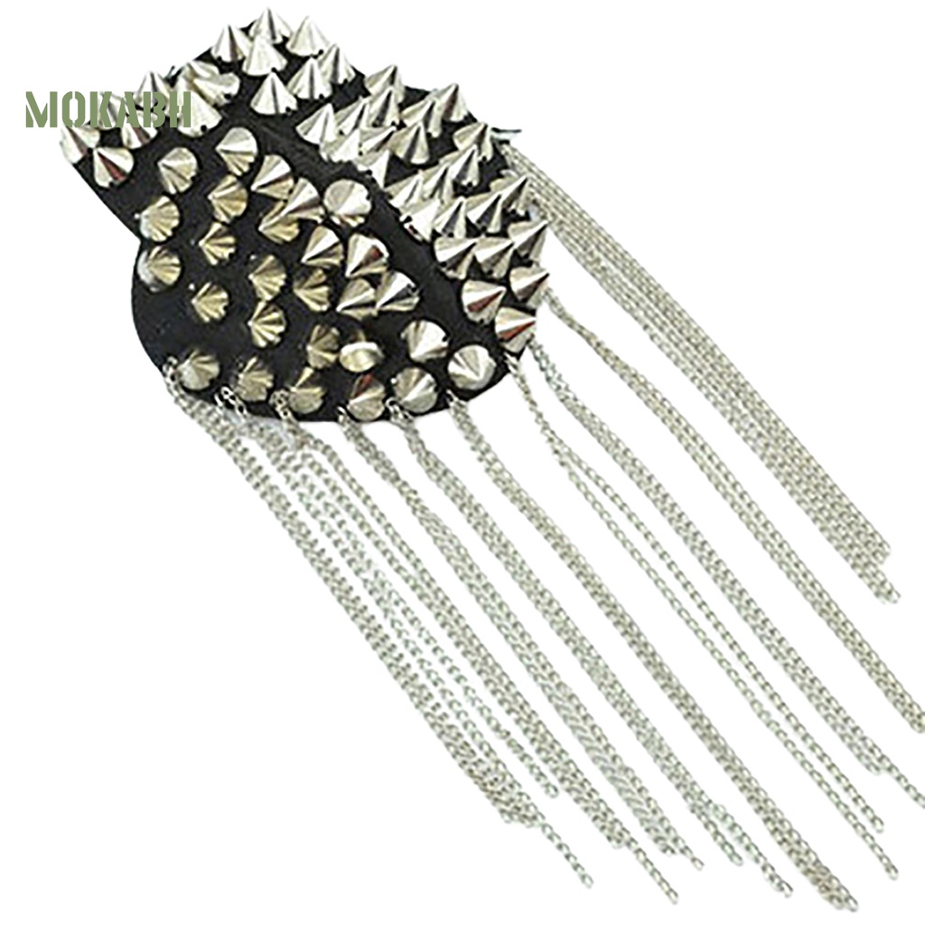 [Mok Abh] Trâm Cài Áo Dạng Chuỗi Xích Phong Cách Punk Dùng Khi Dự Tiệc