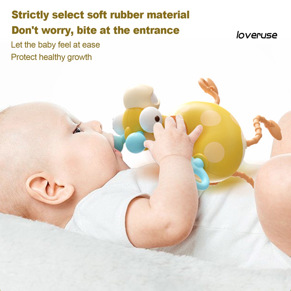 Đồ Chơi Giáo Dục Tạo Hiệu Ứng Âm Thanh Mạnh Mẽ Hình Hươu Cao Cổ Màu Sắc Sống Động