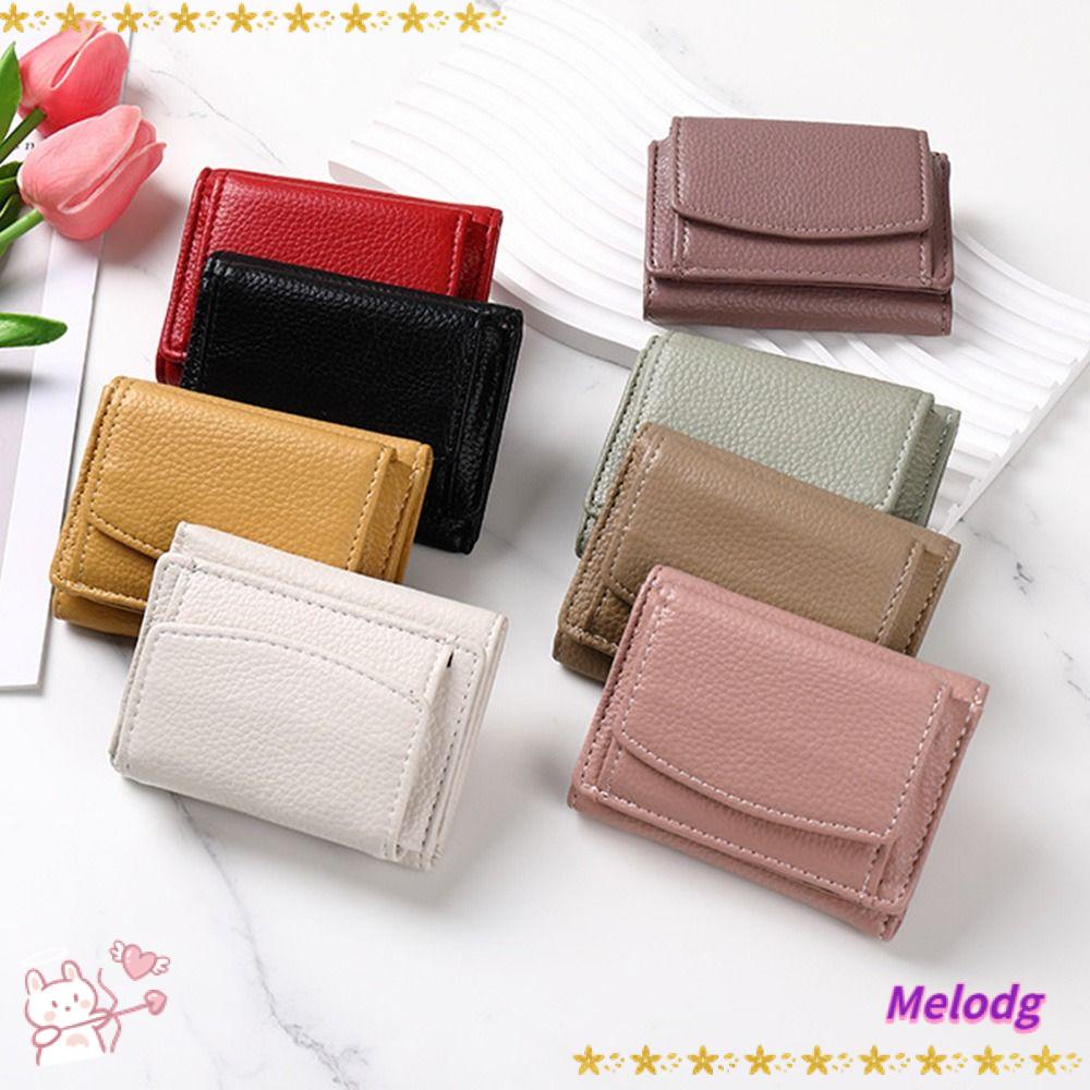 MELODG Ví Da PU Nhỏ Xinh Thời Trang Cho Nữ