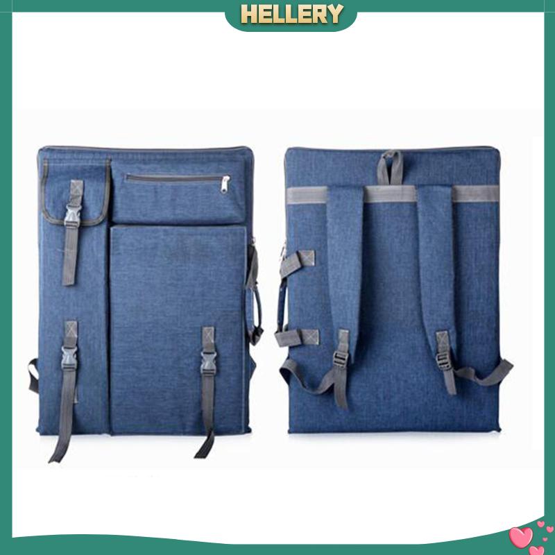 Ba Lô Đeo Vai Đựng Bảng Màu Sơn Nghệ Thuật Có Dây Đeo Vai Điều Chỉnh Được