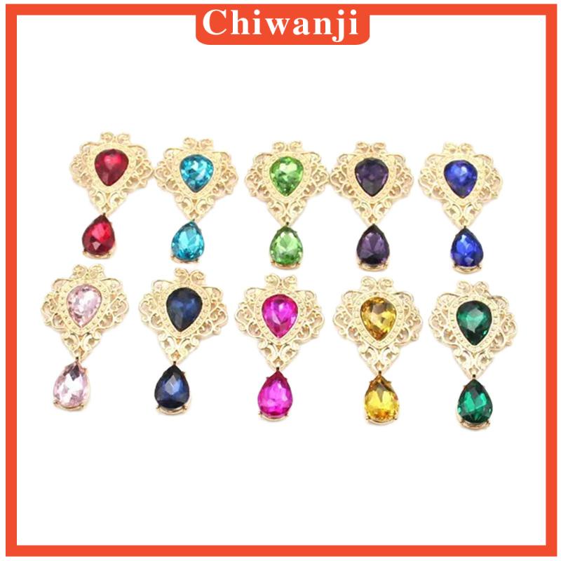 Bộ 10 Phụ Kiện Đá Trang Trí Tóc Cho Cô Dâu