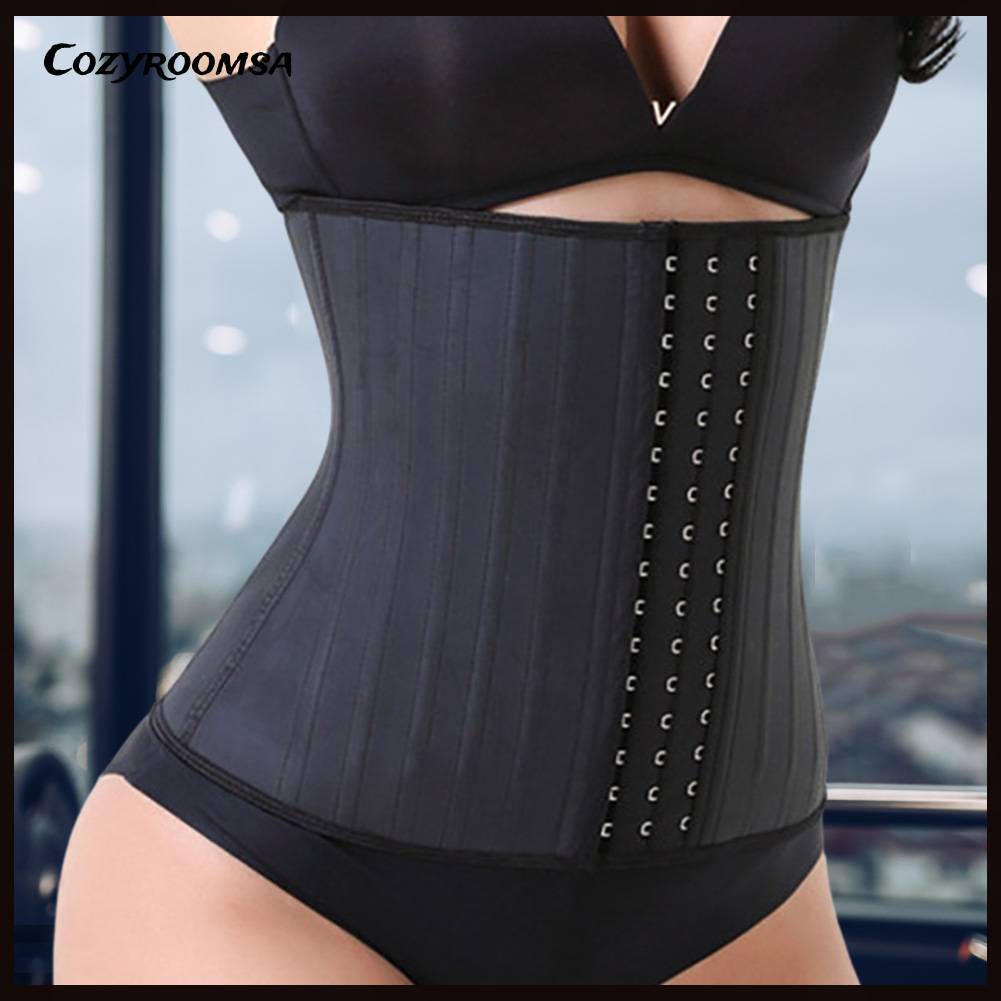 Đai Quấn Bụng 25 Xương Thép Mặt Nhám Thoáng Khí Tạo Dáng Eo Thon Cho Nữ Dự Tiệc