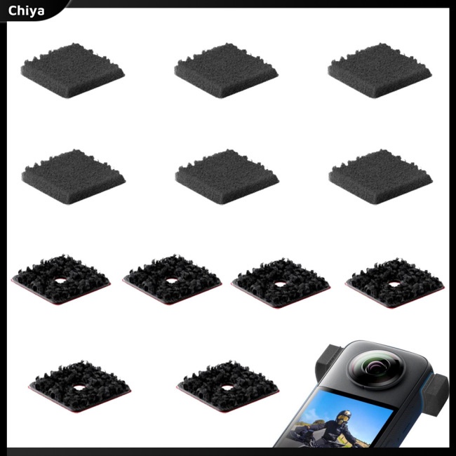 Bộ 6 Miếng Mút Giảm Tiếng Ồn Cho Camera X3 Ốp