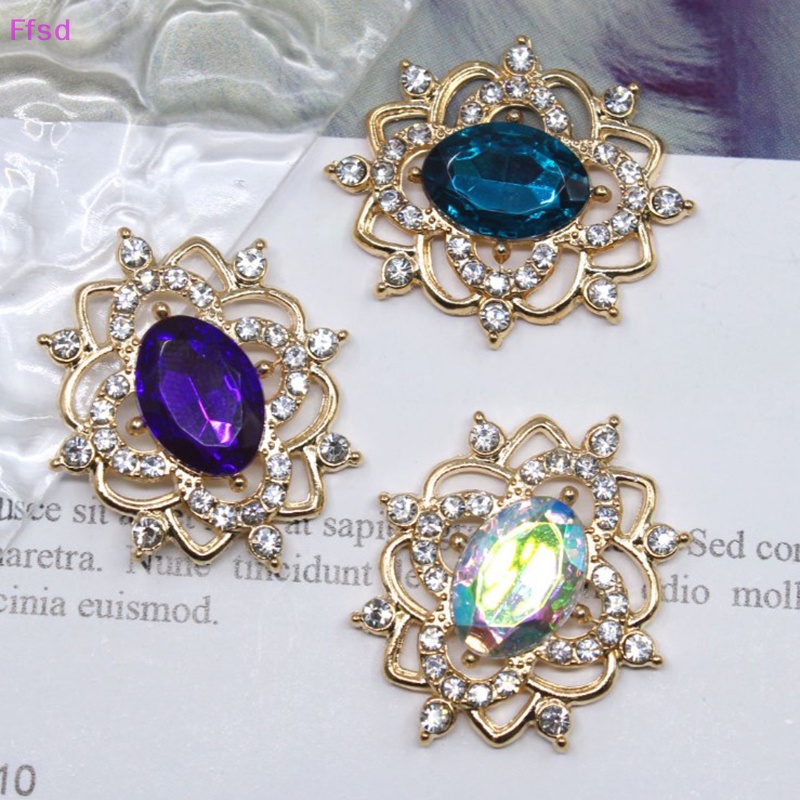 Phụ Kiện Trang Sức Hình Oval 27 * 31MM Bằng Hợp Kim Diy