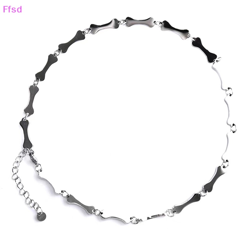 Vòng Tay Dây Xích Bằng Thép Titan Không Phai Màu Đơn Giản Cho Nam Và Nữ
