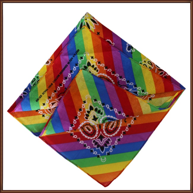 Set 150 Khăn Vuông Bandana Gay Pride / Cầu Vồng Cộng Đồng LGBTQ