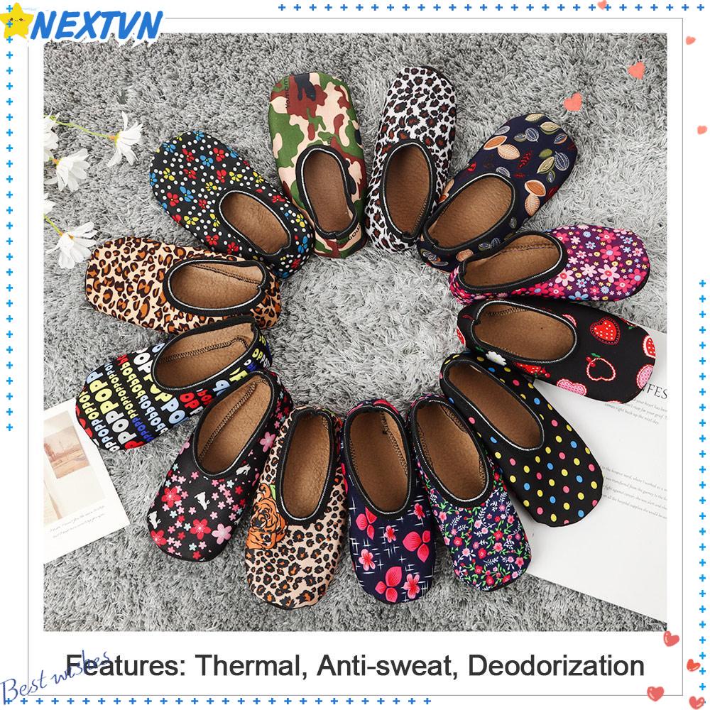 NEXTVN Vớ Chống Trượt Co Giãn Thời Trang Mùa Đông Ấm Áp