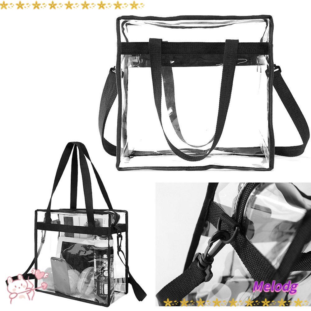 MELODG Túi Xách Nữ Thời Trang Chất Liệu Nhựa PVC