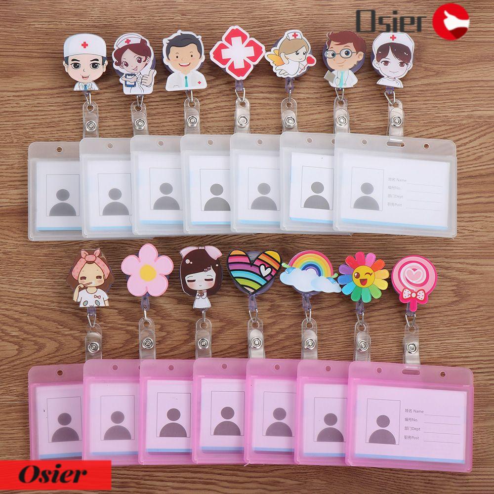 OSIER1 Giá Đỡ Thẻ Tên Bằng Kim Loại Có Thể Thu Gọn Tiện Dụng Cho Văn Phòng