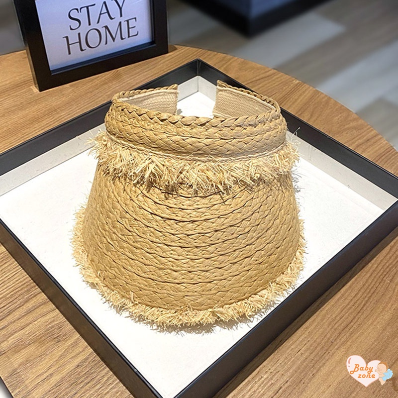 Được Khuyến Nghị! Nón Cói Rộng Vành Hở Chóp Chống Nắng Thời Trang Đi Biển Mùa Hè Cho Bé