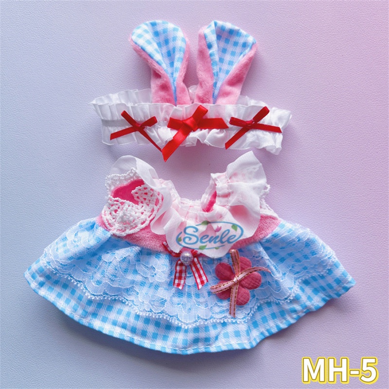 Mới Bộ Quần Áo Búp Bê 20CM Phong Cách Lolita Xinh Xắn
