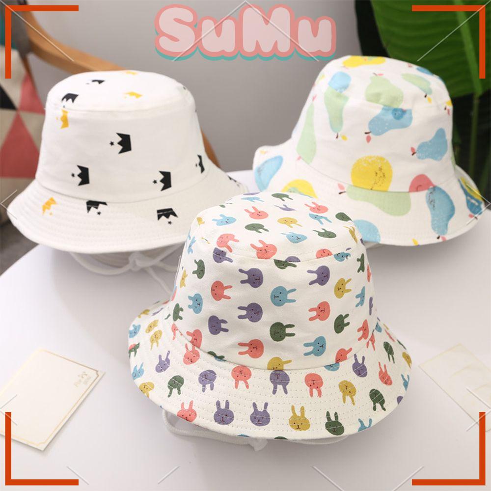 SUMU Mũ Vành Rộng Chống Nắng Đi Biển Thời Trang Mùa Hè Cho Bé