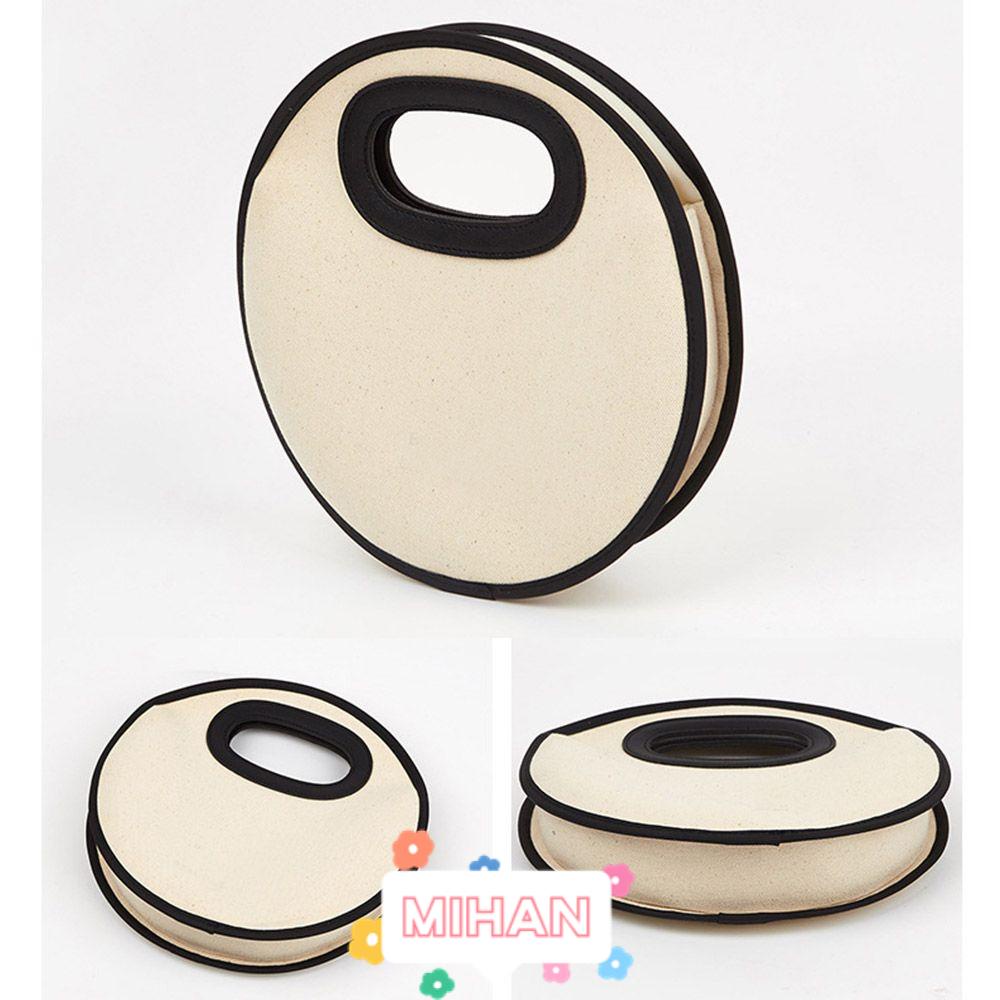 MIHAN1 Túi Đựng Mỹ Phẩm Hình Tròn Cỡ Lớn Thiết Kế Mới Cao Cấp Thời Trang