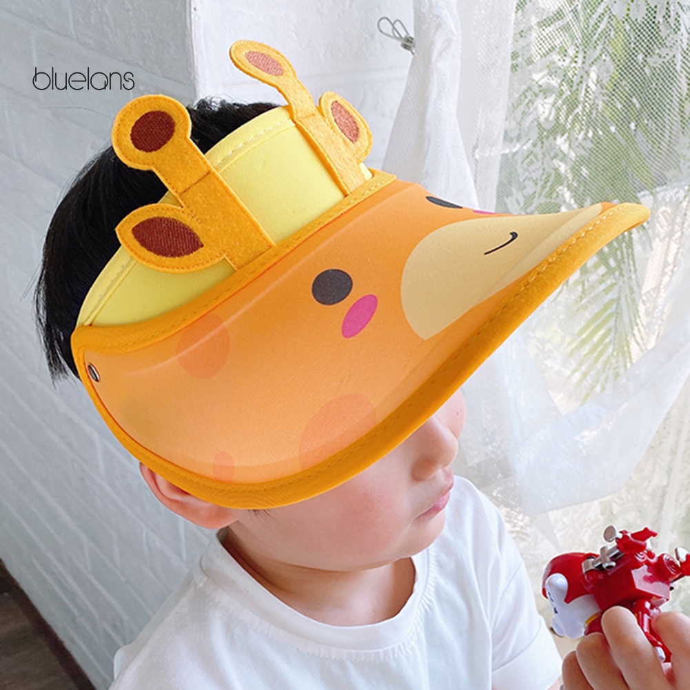 1 / 2 Găng Tay Chống Nắng Chống Tia UV Bằng Cotton In Họa Tiết Hoạt Hình Dễ Thương Cho Bé