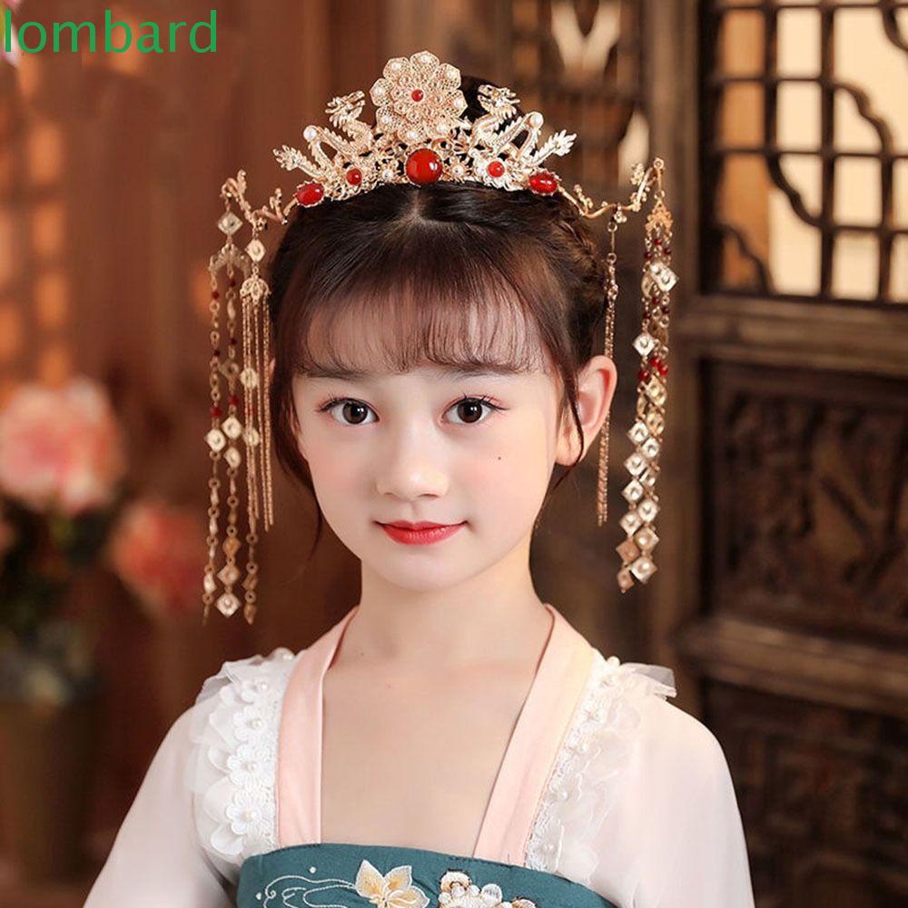LOMBARD Trâm Cài Tóc Phong Cách Hanfu Cổ Điển Cho Nữ