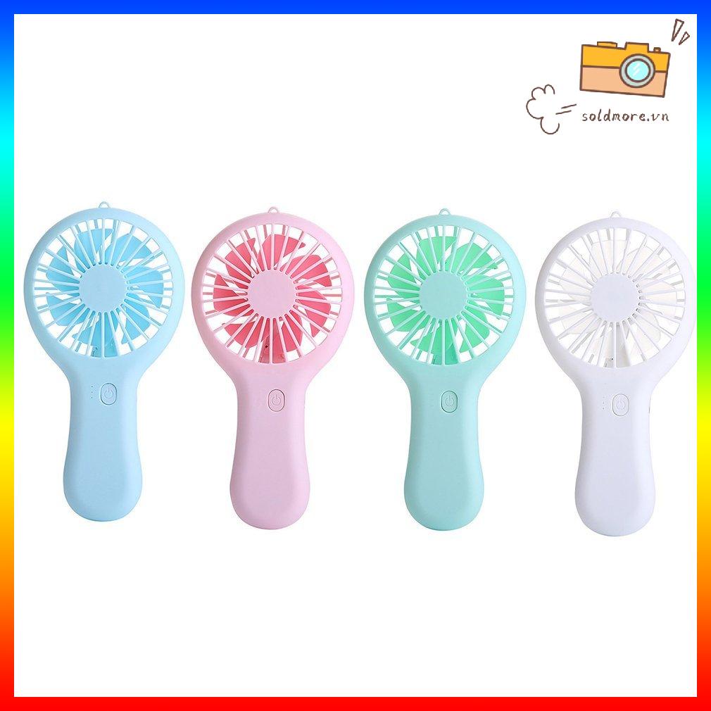 1 Mini USB Di Động 3 Tốc Độ Gió Quạt Yên Tĩnh Và Tiện Lợi Cho Văn Phòng Sinh Viên 4 Màu Tùy Chọn