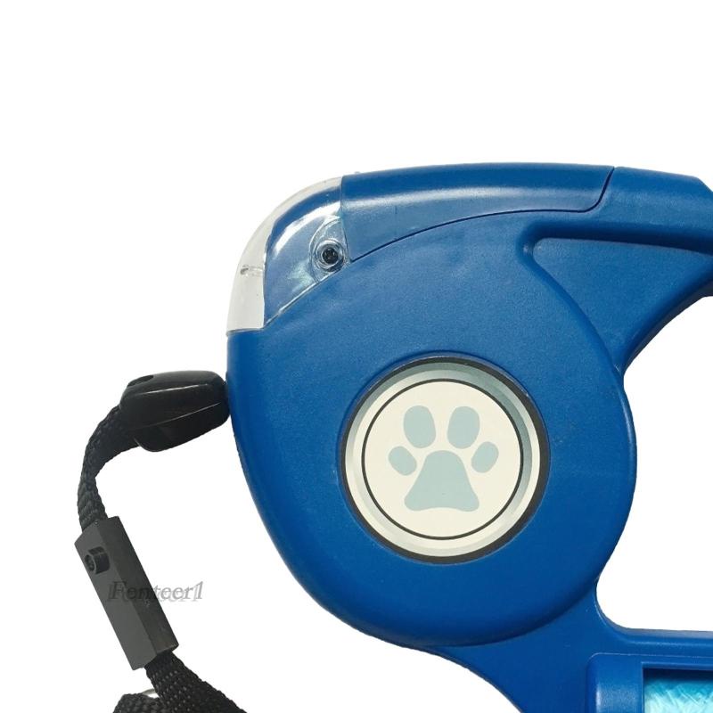 Dây Dắt Thú Cưng Đi Dạo Có Đèn Và Túi Đựng Rác 15ft