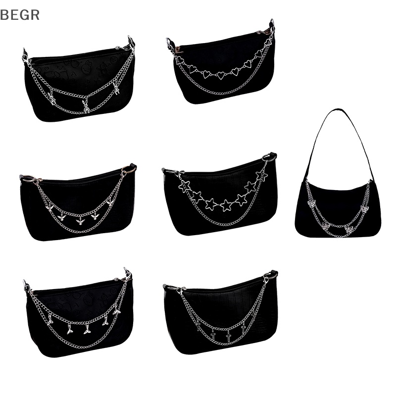 Dây Xích Kim Loại Nhiều Lớp Hình Ngôi Sao / Thỏ / Bướm / Ngôi Sao Trang Trí Túi Xách / Đeo Chéo