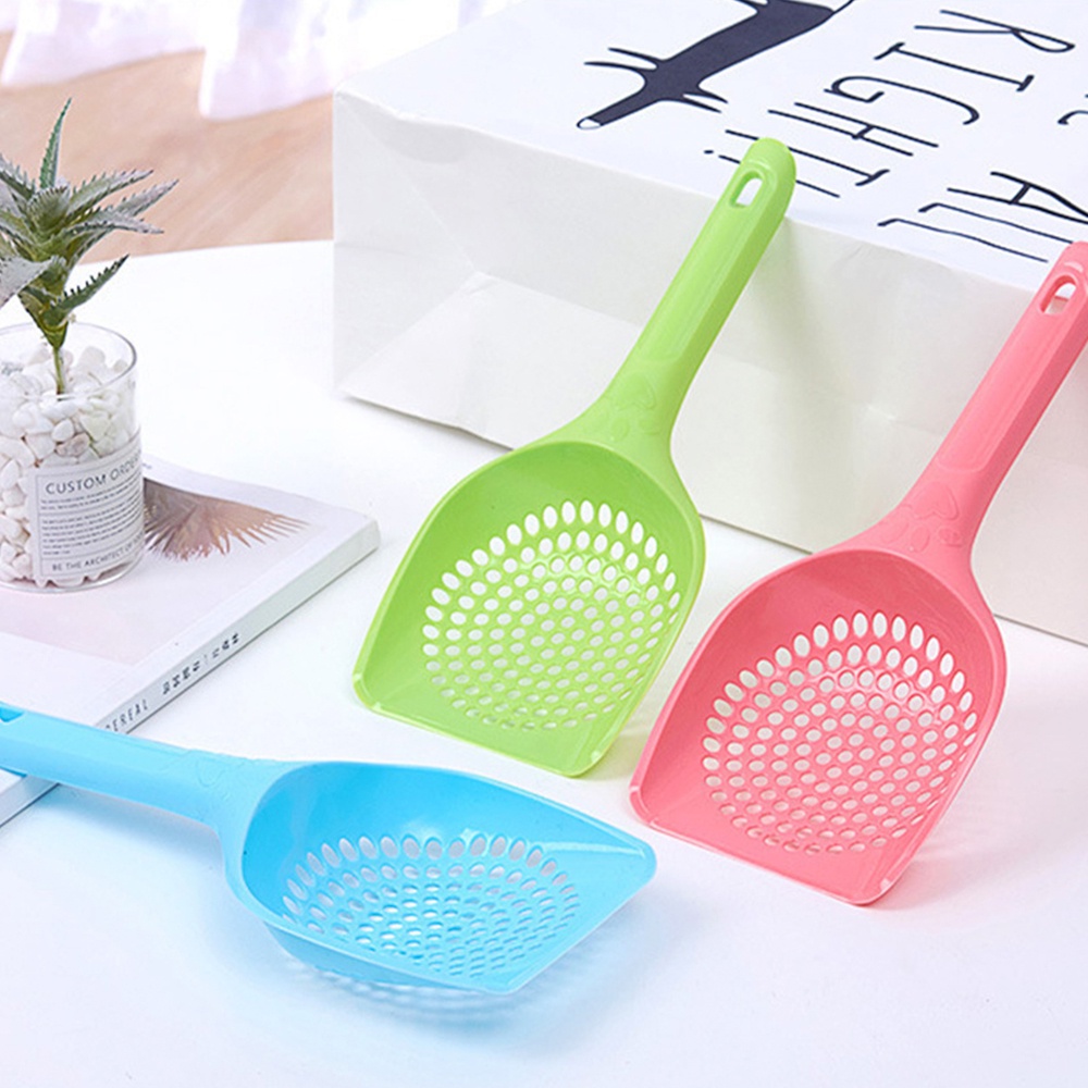 Xẻng xúc cát cho mèo Xẻng dành cho thú cưng Cat Shit Đồ vệ sinh nhà vệ sinh cho mèo ICECUBES