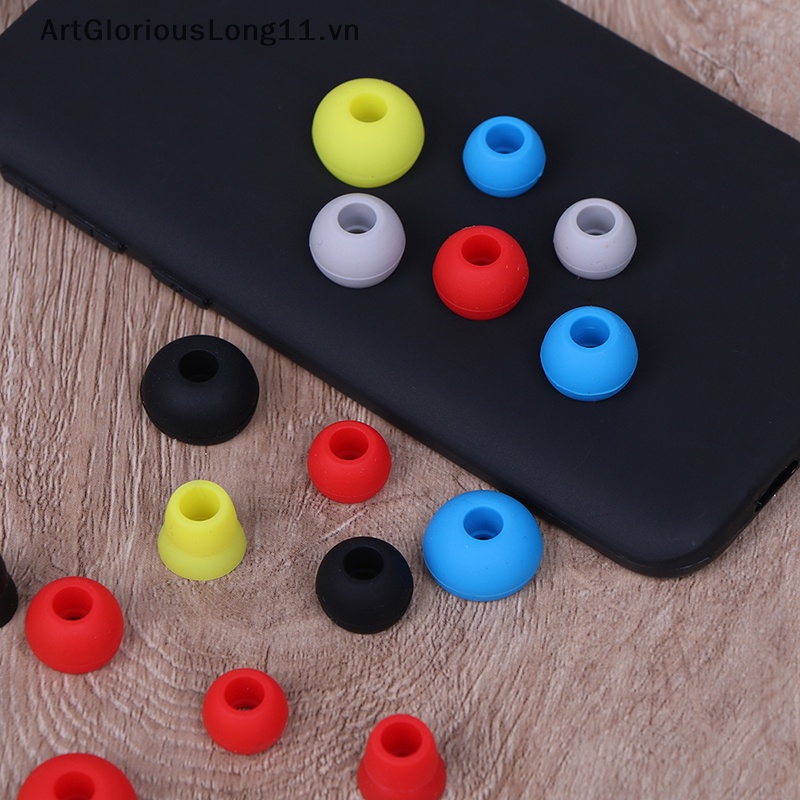Set 4 Cặp Nút Tai Nghe Thay Thế Bằng Silicon Dành Cho pb2.0 .